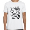 Camiseta "El que quiera una copa de vino que levante la mano" Camiseta "El que quiera una copa de vino que levante la mano"