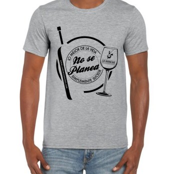 Camiseta "Lo mejor de la vida no se planea"