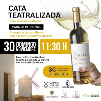 Cata Teatralizada 30 de noviembre 11:30 H - Campo de Criptana