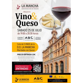 Cata Vino y queso 25 de julio 19:00 - Madrid - ABC Serrano